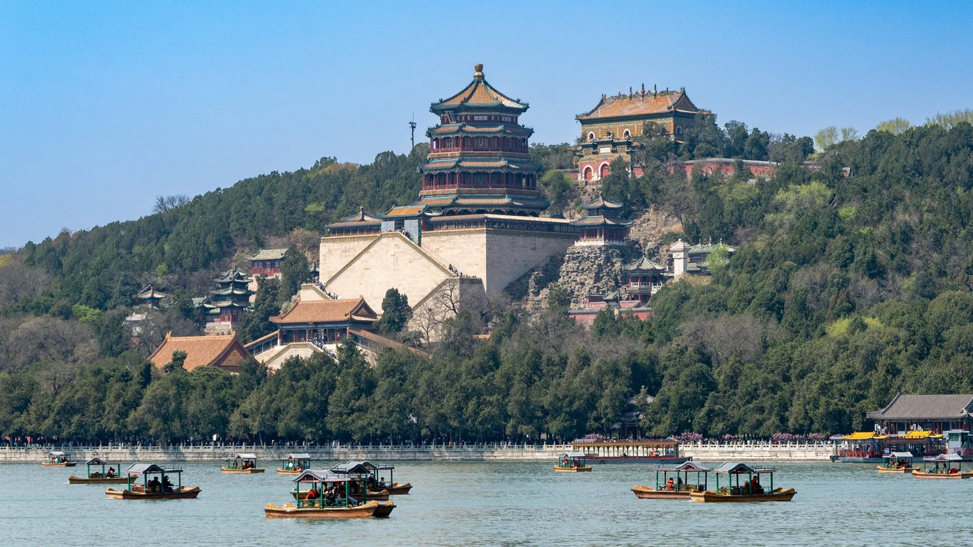 Longevity Hill above Kunming Lake at the Summer Palace in Beijing